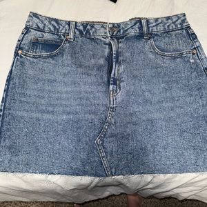 Wild Fable Mini Denim Skirt - Size 16